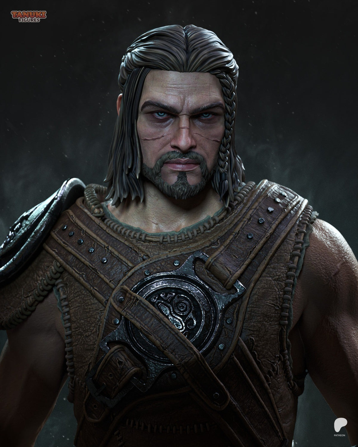 Dovahkiin (Skyrim) 3D Printed Garage Kit Figure