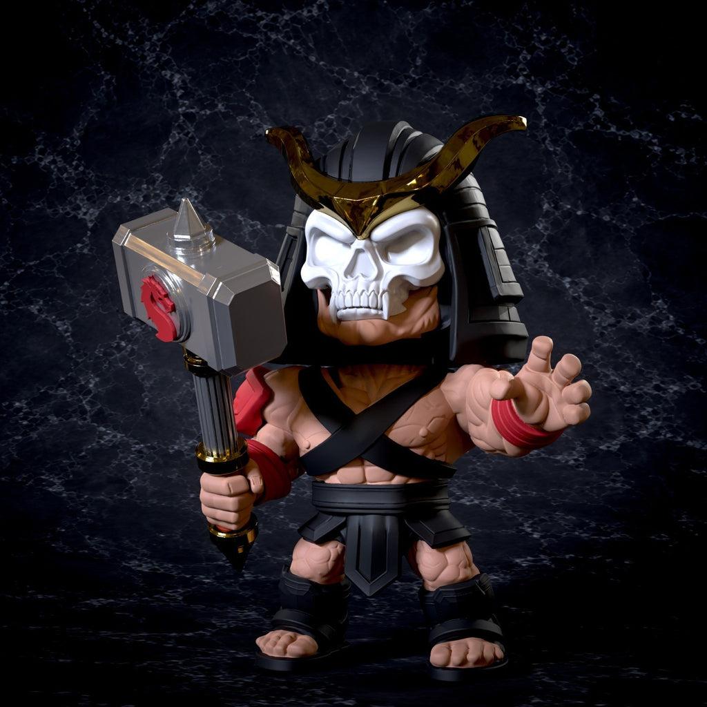 Shao Kahn Mortal Kombat Fan Art Figure Full Colour 3D Printed Statue