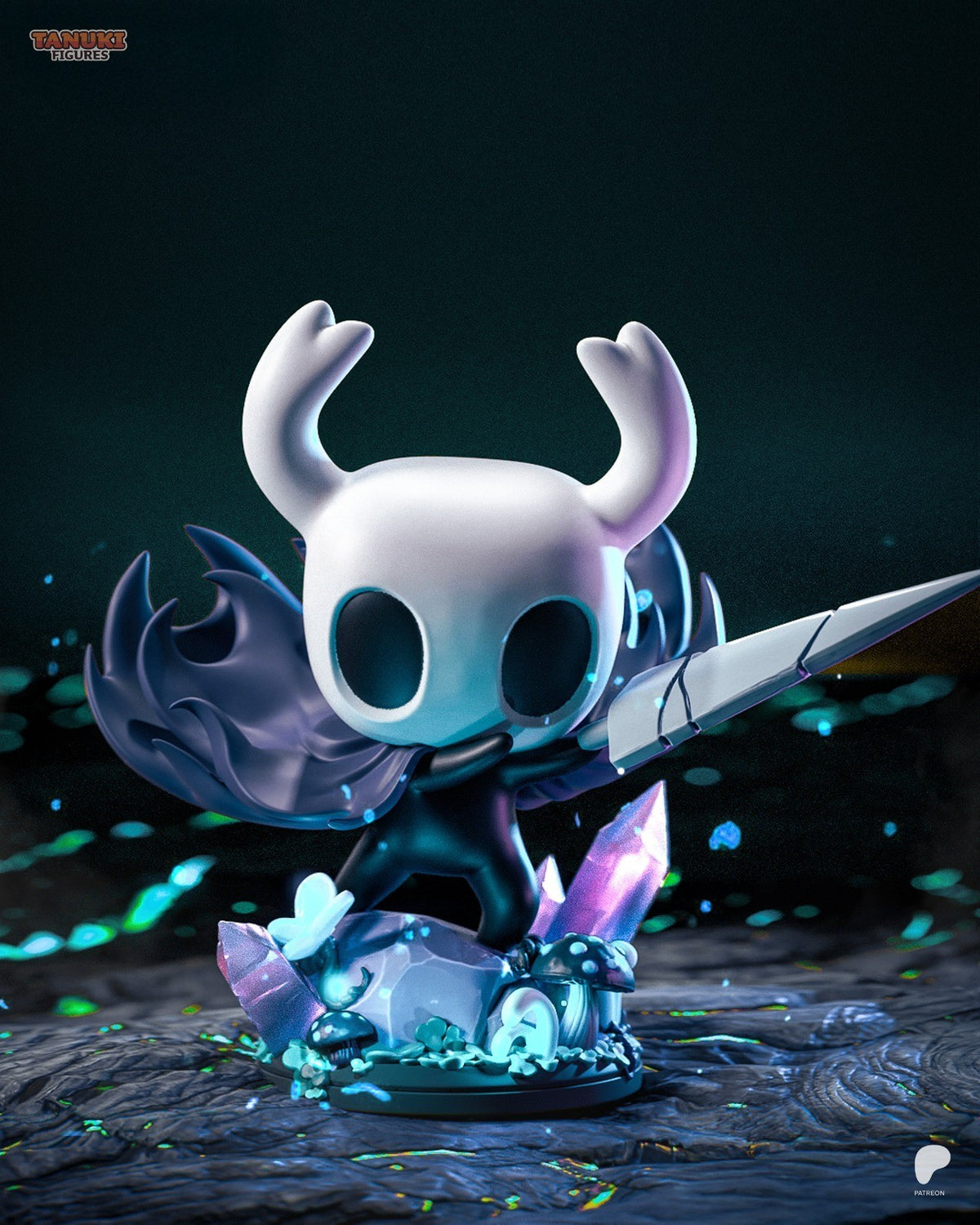Hollow Knight 3D Printed Garage Kit Figure