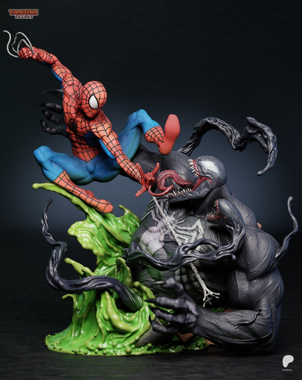 Spider-Man (Marvel) 3D Printed Garage Kit Figure