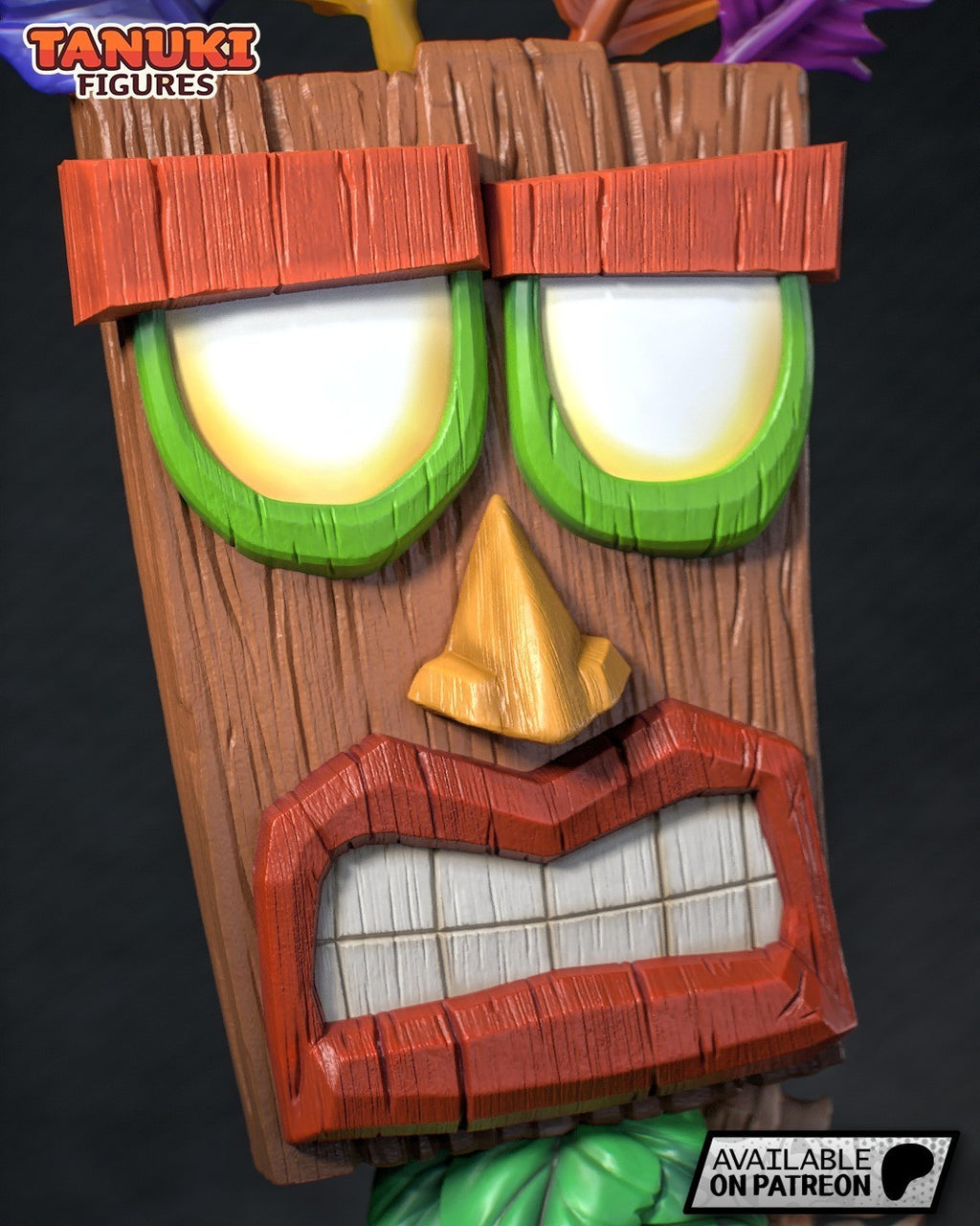 Aku Aku (Crash Bandicoot) 3D Printed Garage Kit Figure