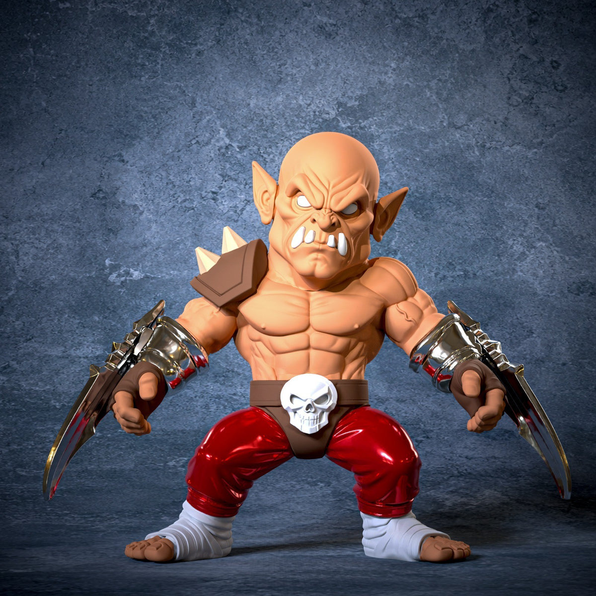 Baraka Mortal Kombat Fan Art Figure Full Colour 3D Printed Statue