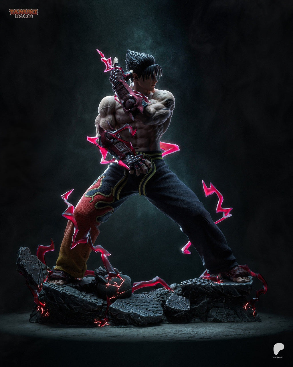 Jin Kazama (Tekken) 3D Printed Garage Kit Figure