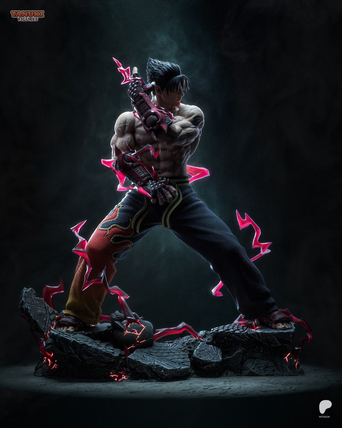 Jin Kazama (Tekken) 3D Printed Garage Kit Figure