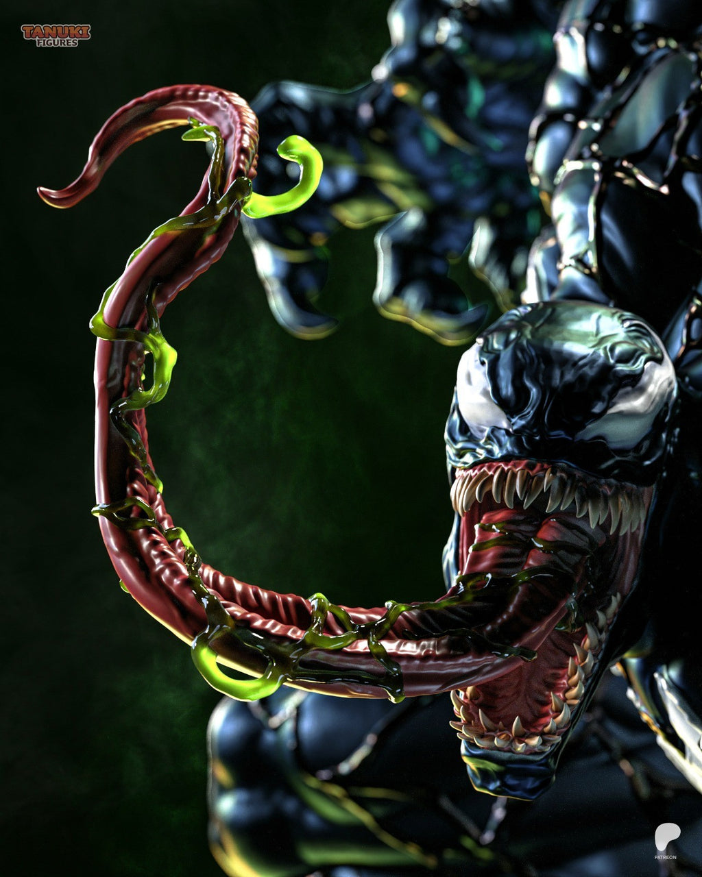 Venom (Spider-Man) 3D Printed Garage Kit Figure