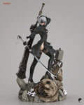2B (NieR Automata) 3D Printed Garage Kit Figure