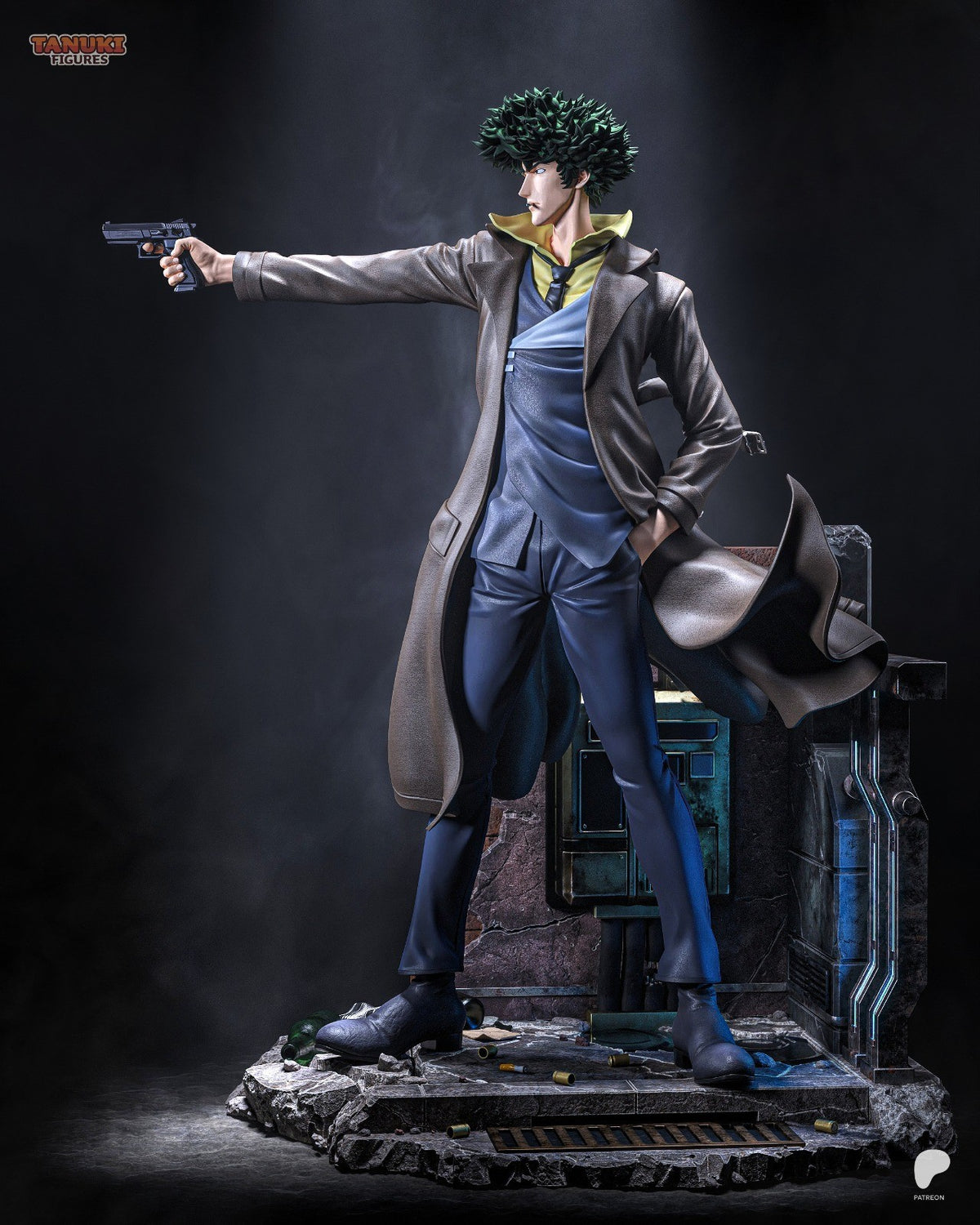 Spike Spiegel (Cowboy Bebop) 3D Printed Garage Kit Figure