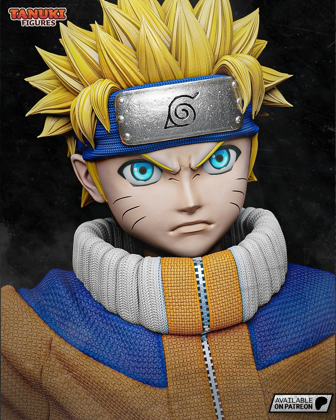 Naruto Uzumaki Classic (Naruto) 3D Printed Garage Kit Figure