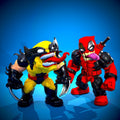 Venom x Wolverine Marvel Fan Art Figure Full Colour 3D Printed Statue