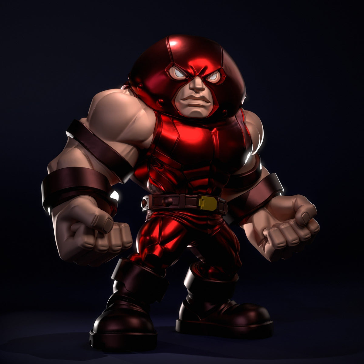 Juggernaut Marvel Fan Art Figure Full Colour 3D Printed Statue