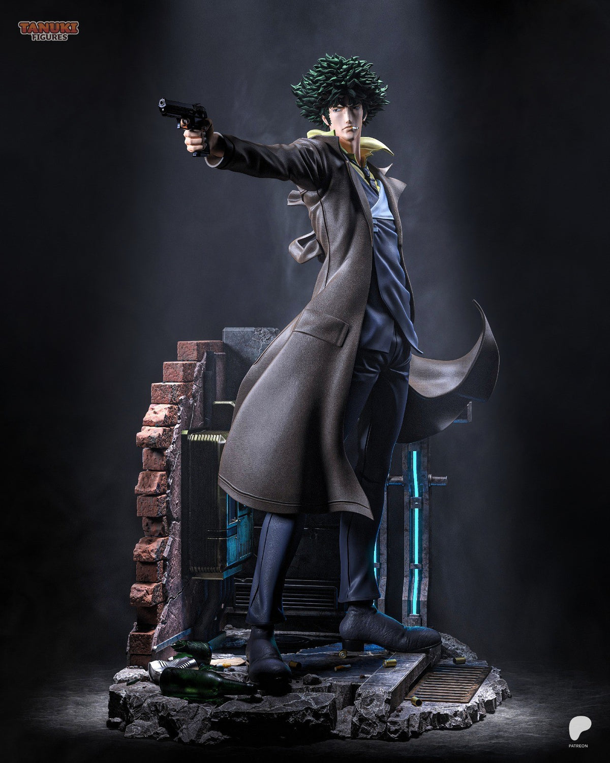 Spike Spiegel (Cowboy Bebop) 3D Printed Garage Kit Figure