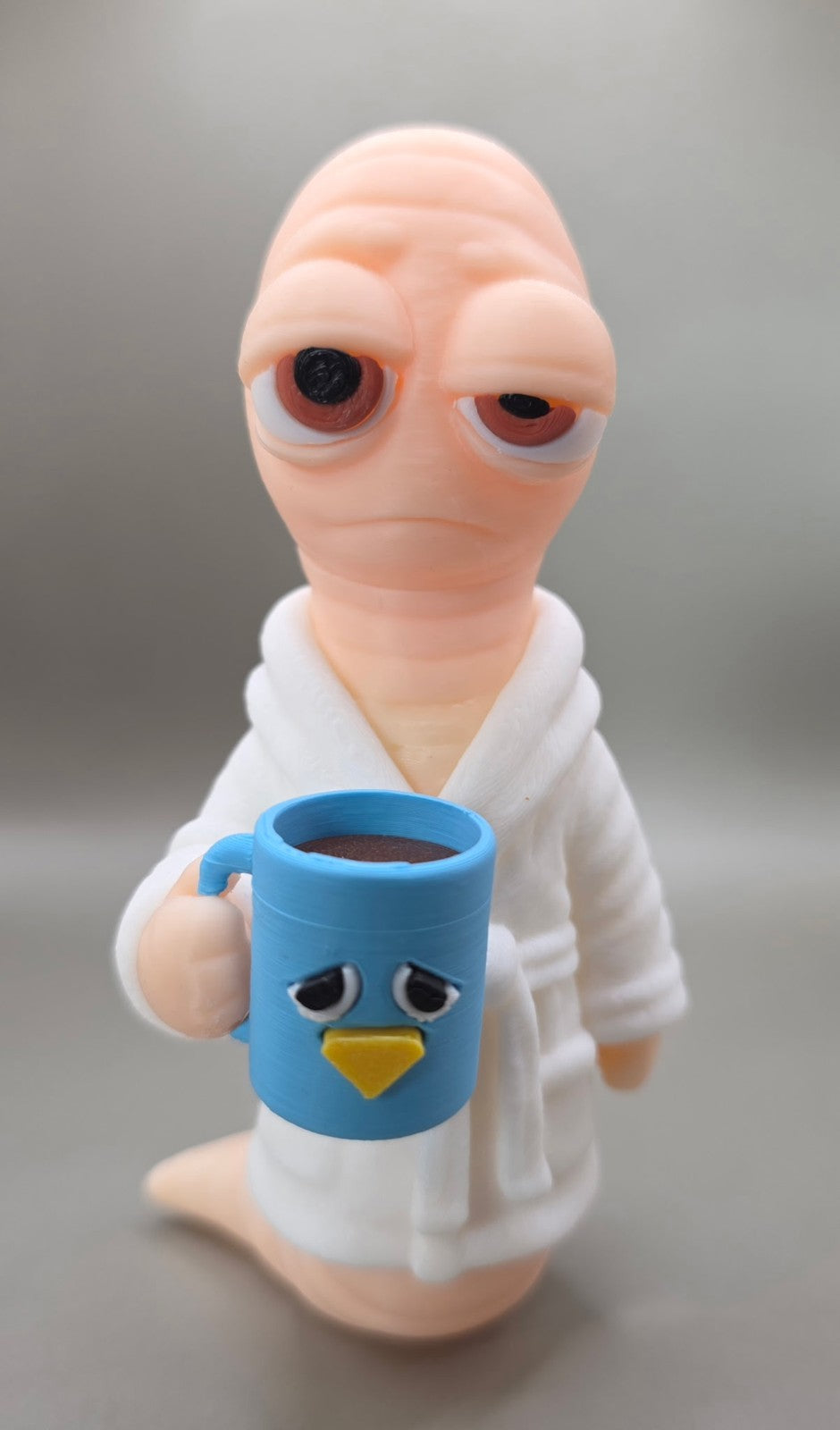 Tired Worm Figure