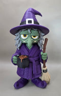 Tired Halloween Witch Figure