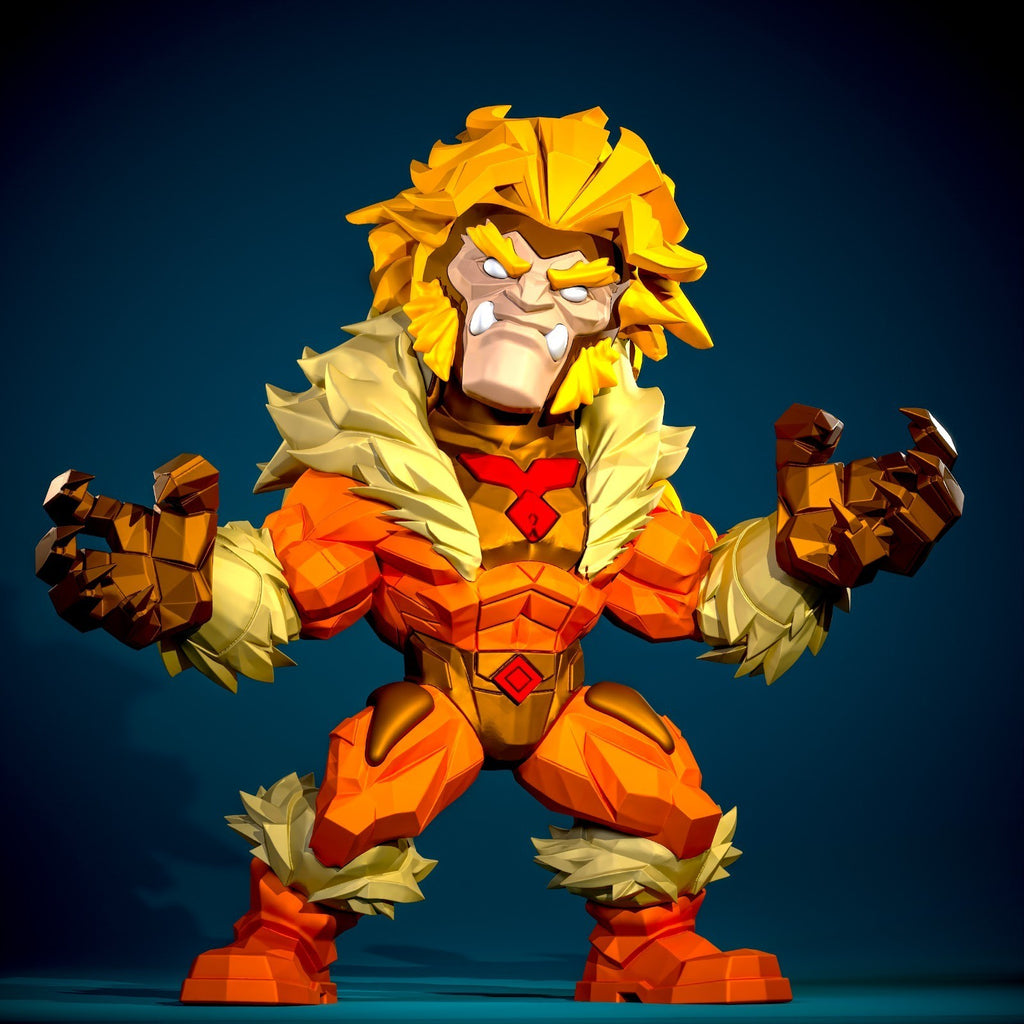 Sabretooth Marvel Fan Art Figure Full Colour 3D Printed Statue