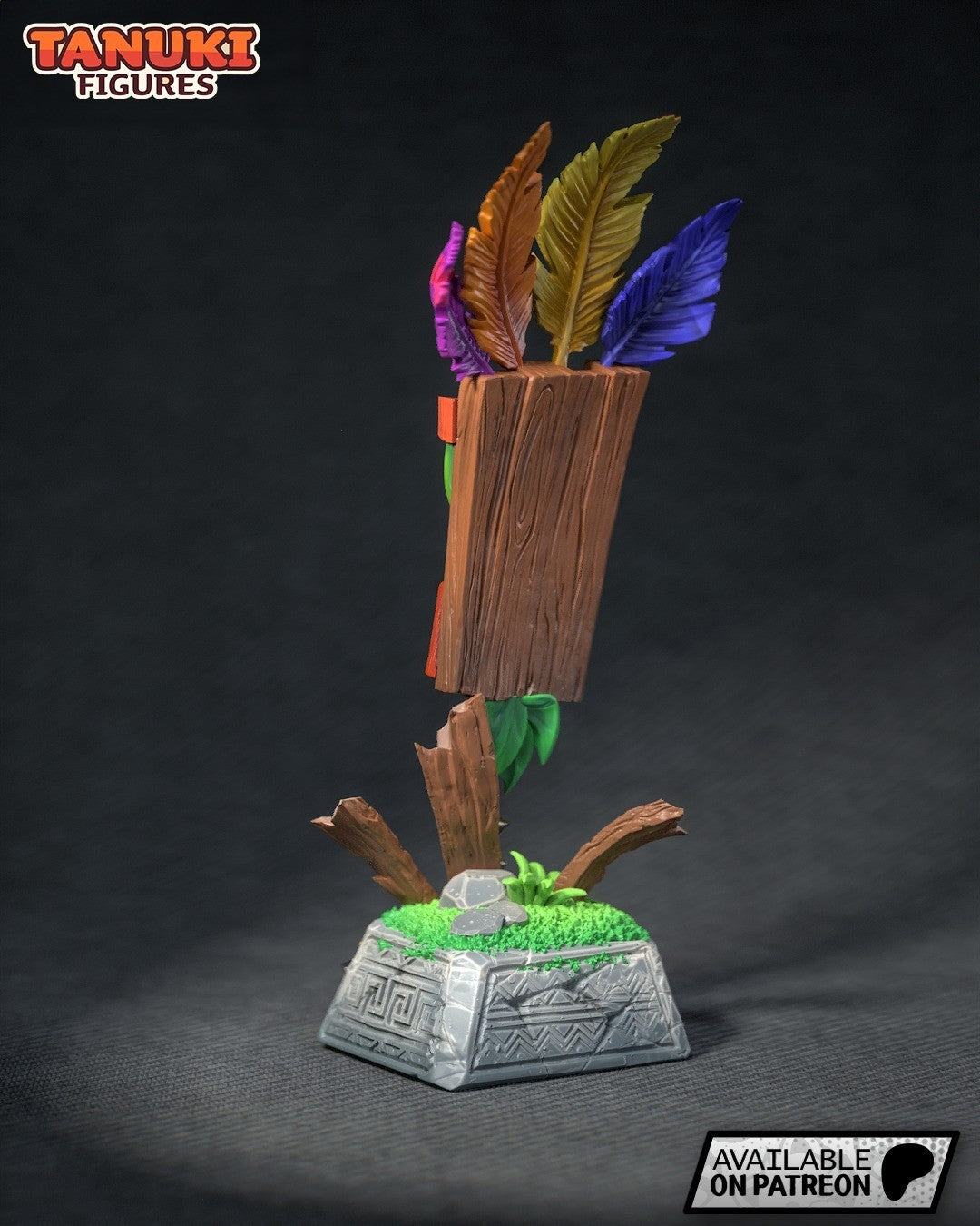 Aku Aku (Crash Bandicoot) 3D Printed Garage Kit Figure