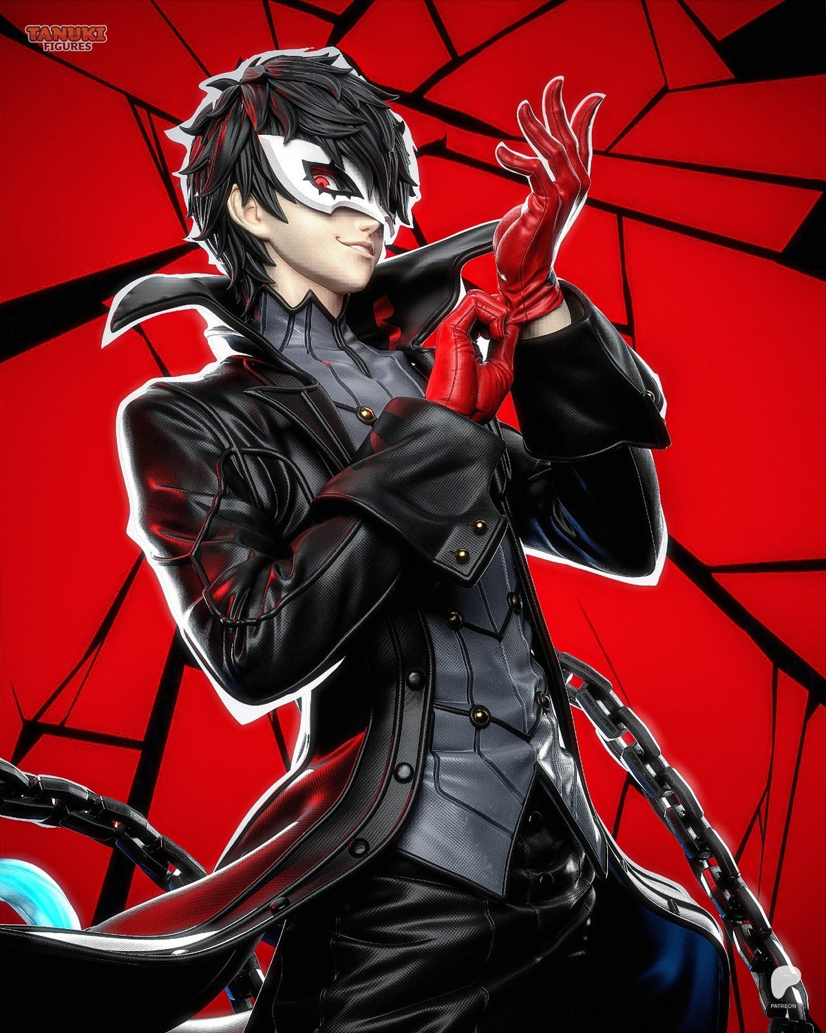 Joker (Persona 5) 3D Printed Garage Kit Figure