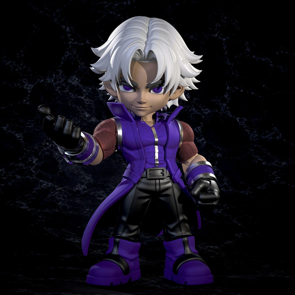 Lee Chaolan Tekken Fan Art Figure Full Colour 3D Printed Statue
