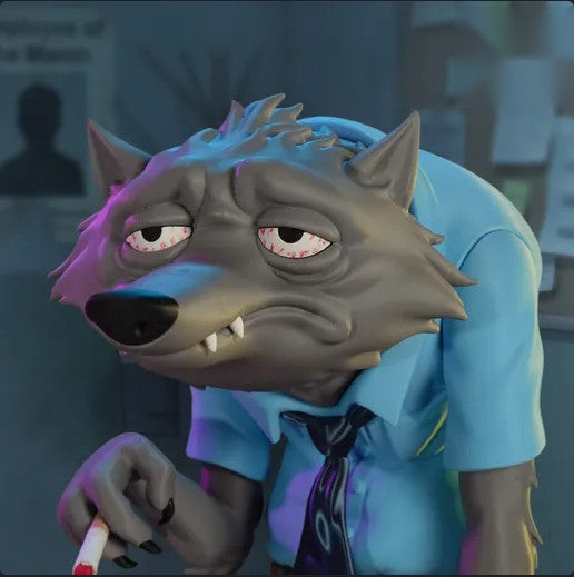 Wayne Werewolf (Hotel Transylvania) Full Colour 3D Printed Figure