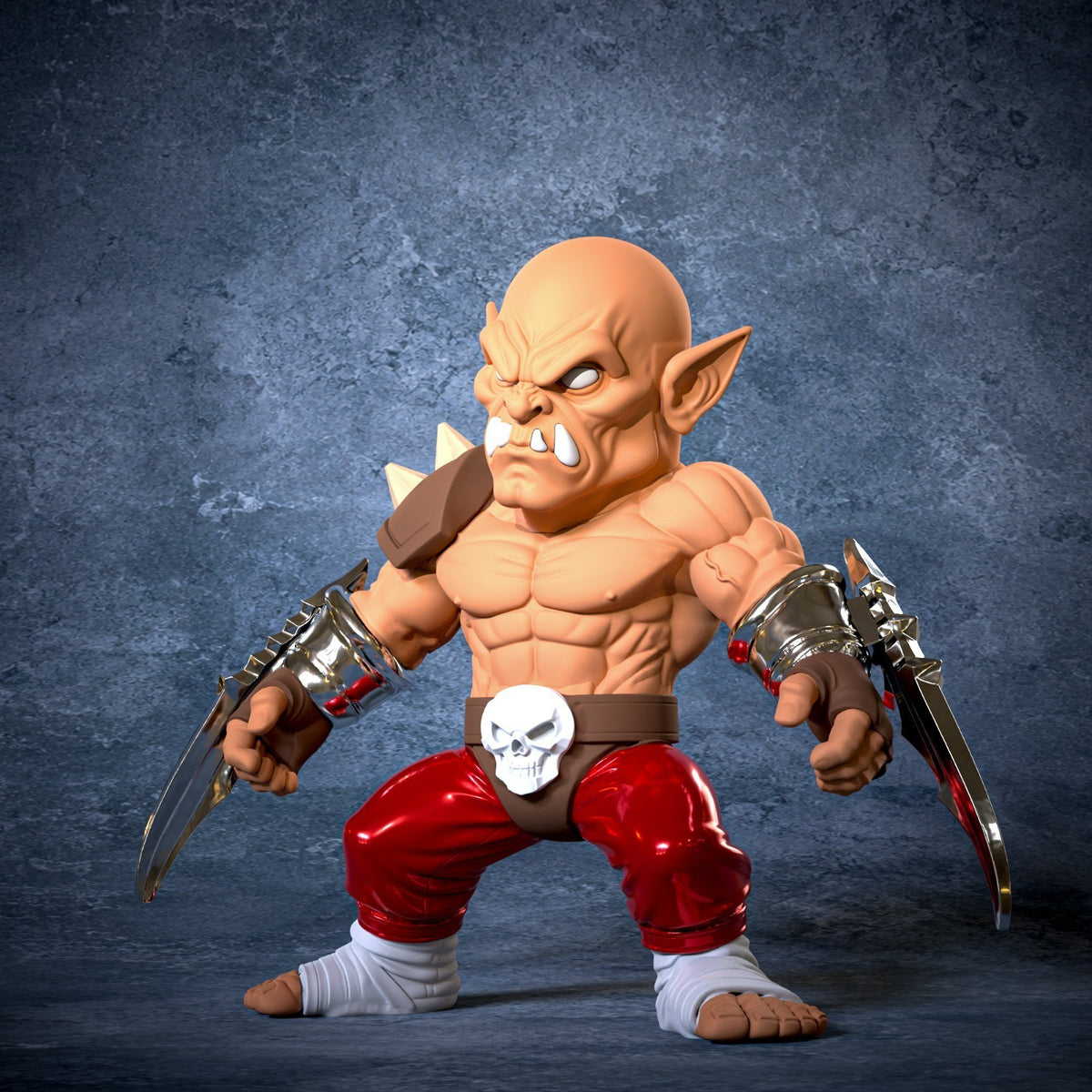 Baraka Mortal Kombat Fan Art Figure Full Colour 3D Printed Statue