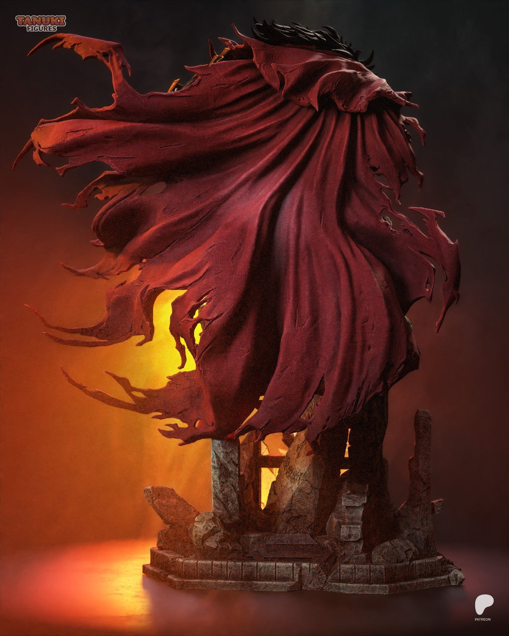 Vincent Valentine (Final Fantasy VII) 3D Printed Garage Kit Figure