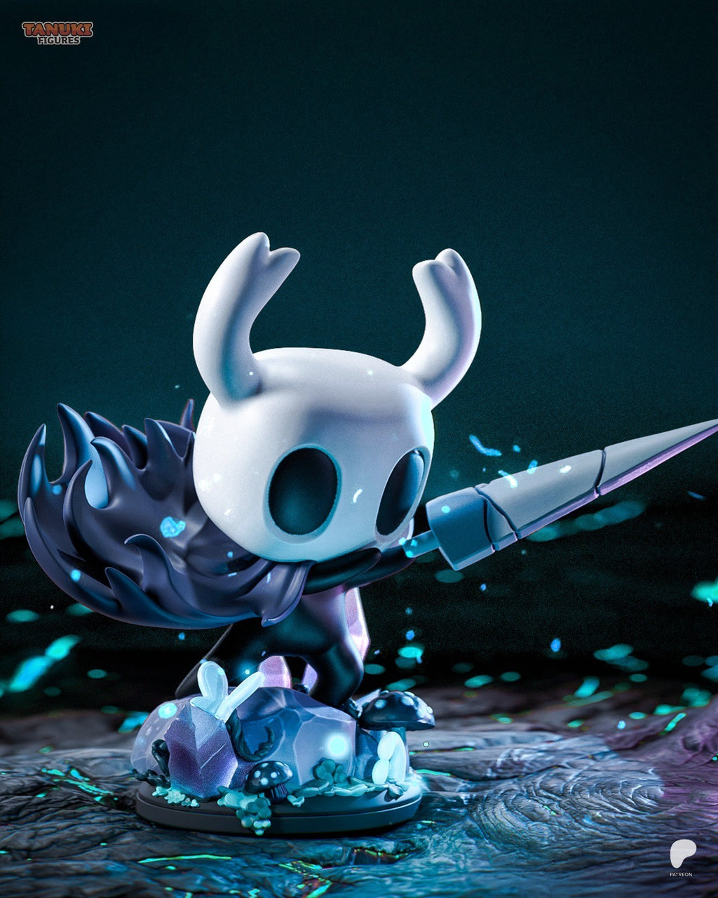 Hollow Knight 3D Printed Garage Kit Figure