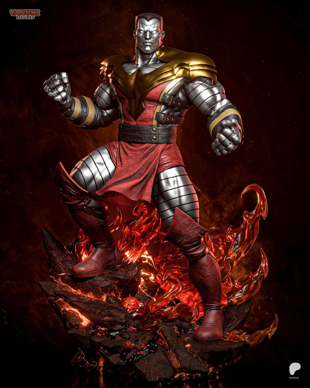 Colossus (X-Men) 3D Printed Garage Kit Figure