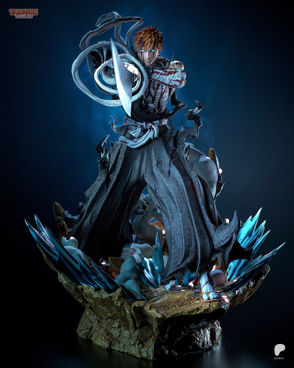 Ichigo (Bleach) 3D Printed Garage Kit Figure