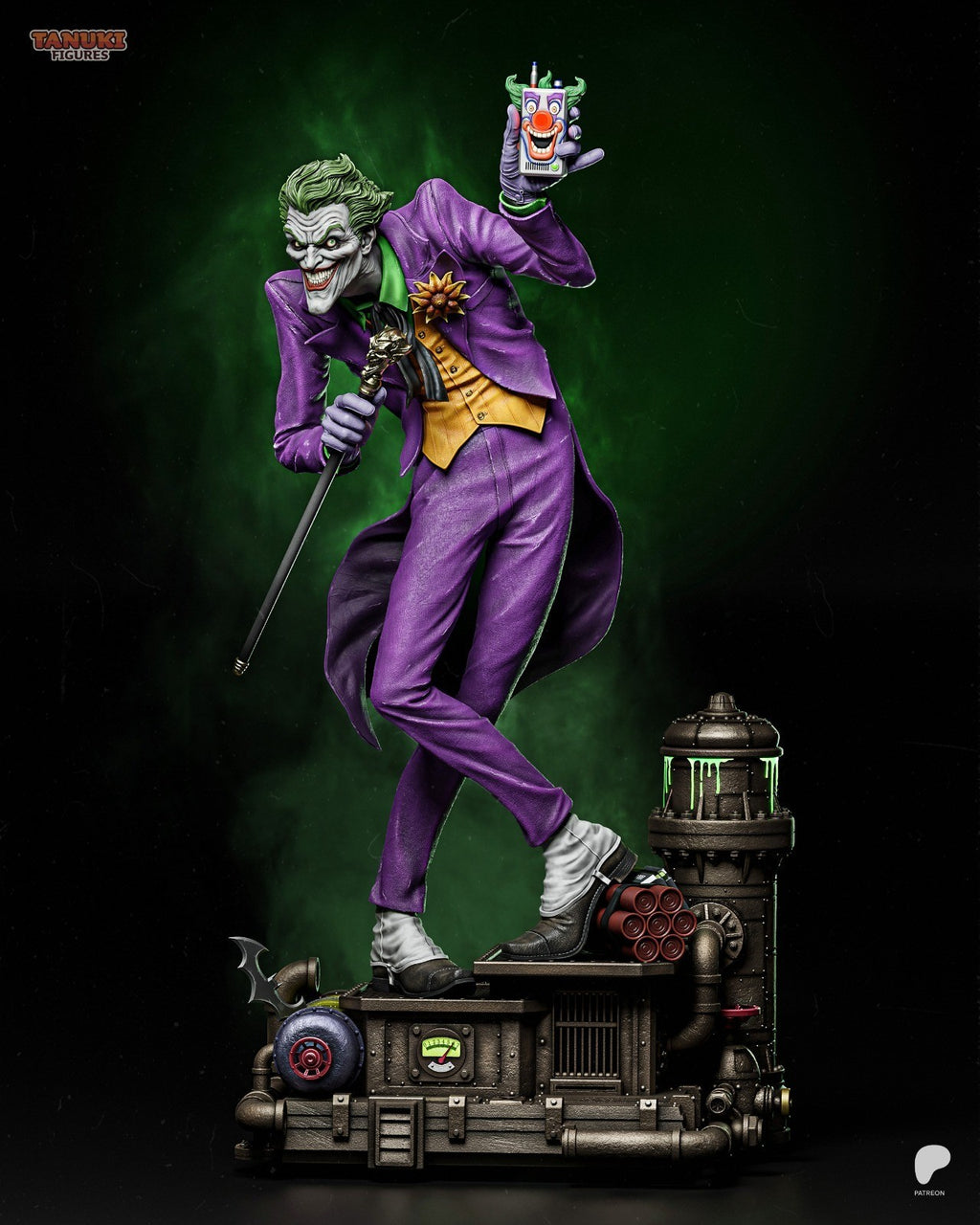 Joker (DC) 3D Printed Garage Kit Figure