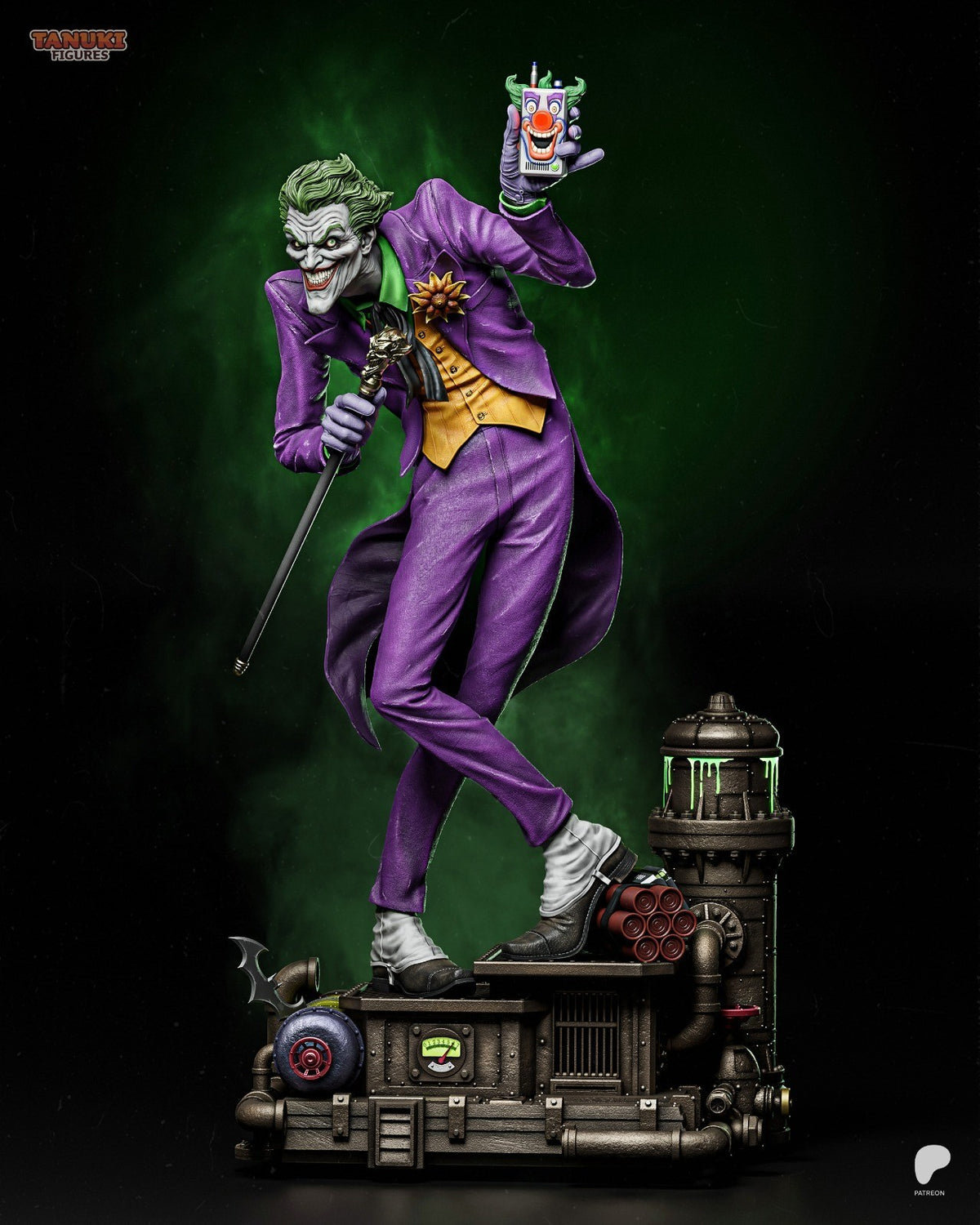 Joker (DC) 3D Printed Garage Kit Figure