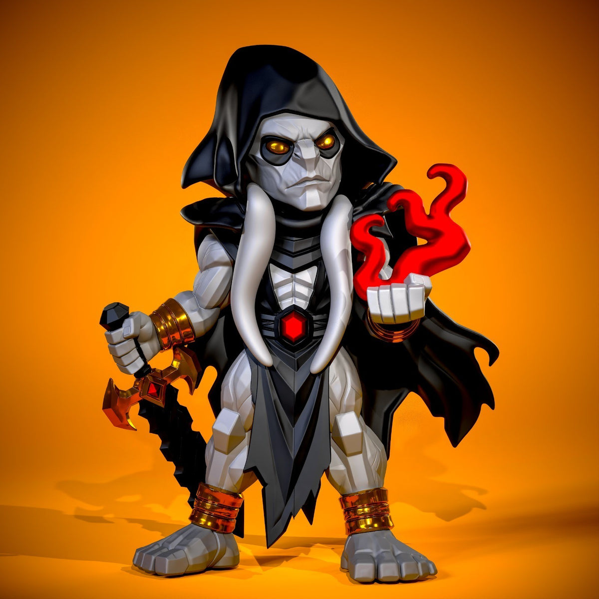 Gorr the God Butcher Marvel Fan Art Figure Full Colour 3D Printed Statue