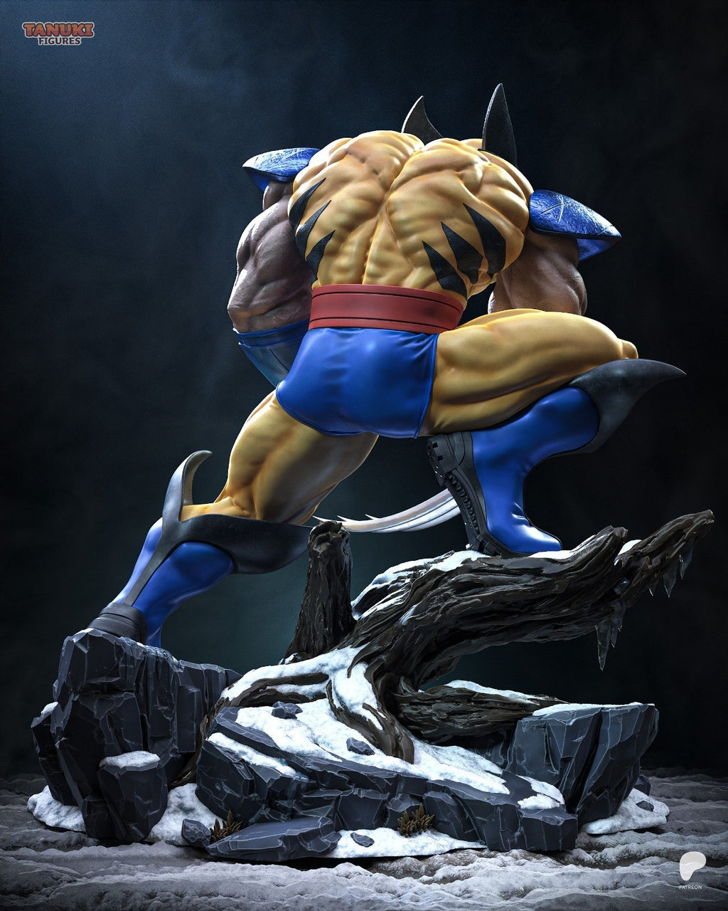 Wolverine (X-Men) 3D Printed Garage Kit Figure