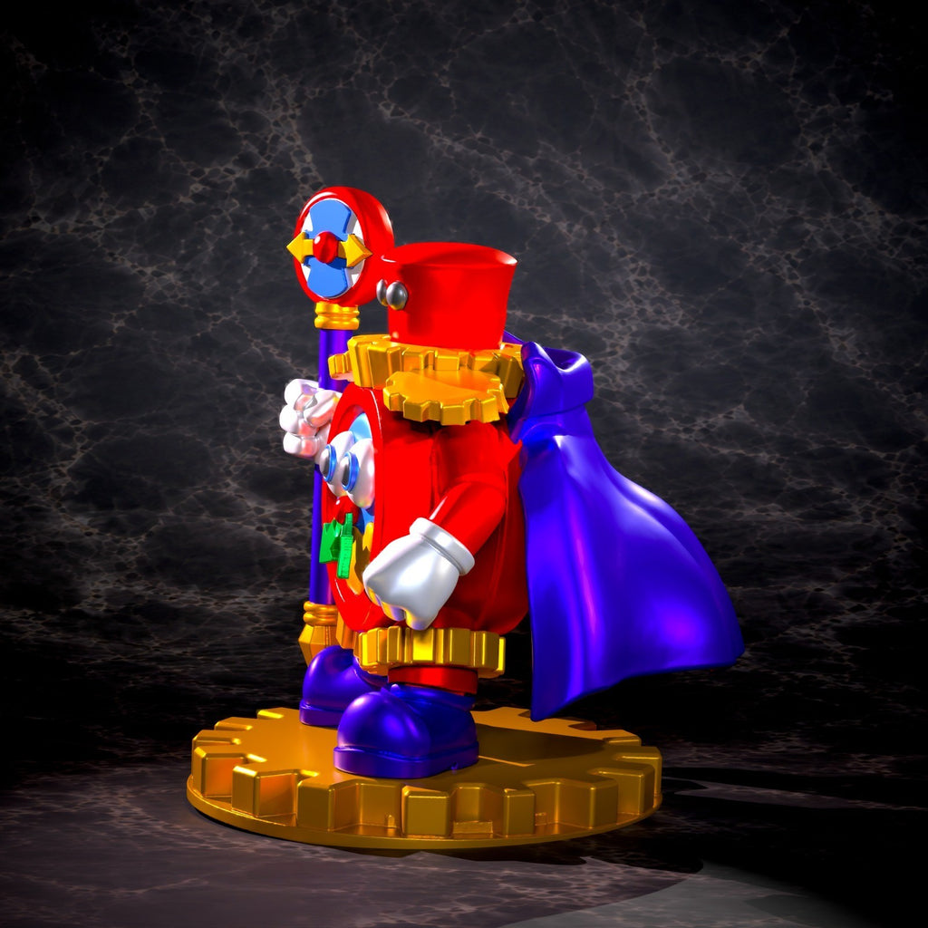 Time Wizard Yu-Gi-Oh Fan Art Figure Full Colour 3D Printed Statue
