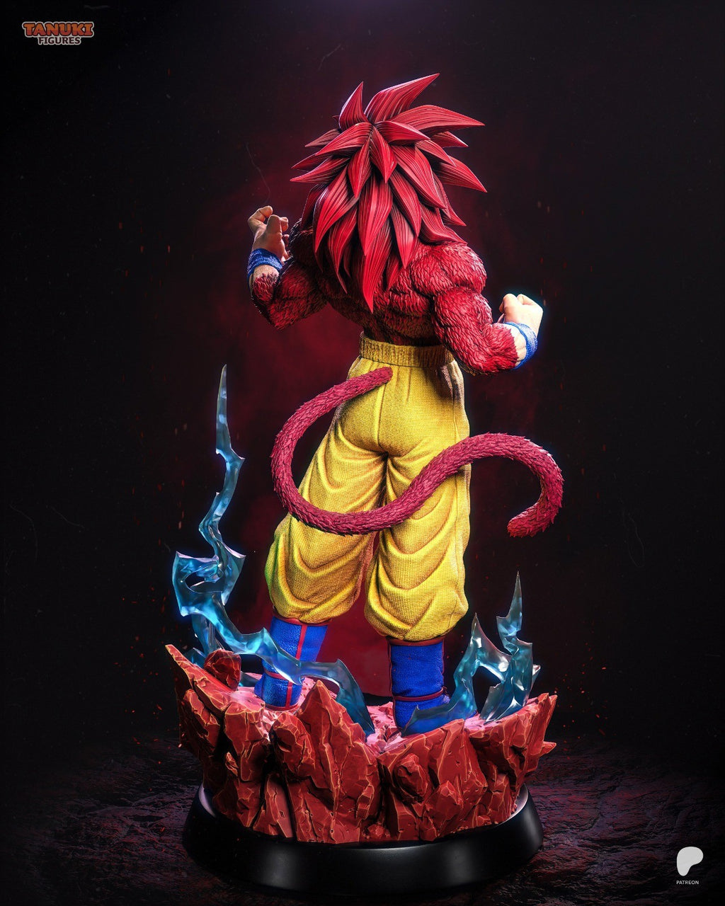 Goku SSJ4 (Dragon Ball) 3D Printed Garage Kit Figure