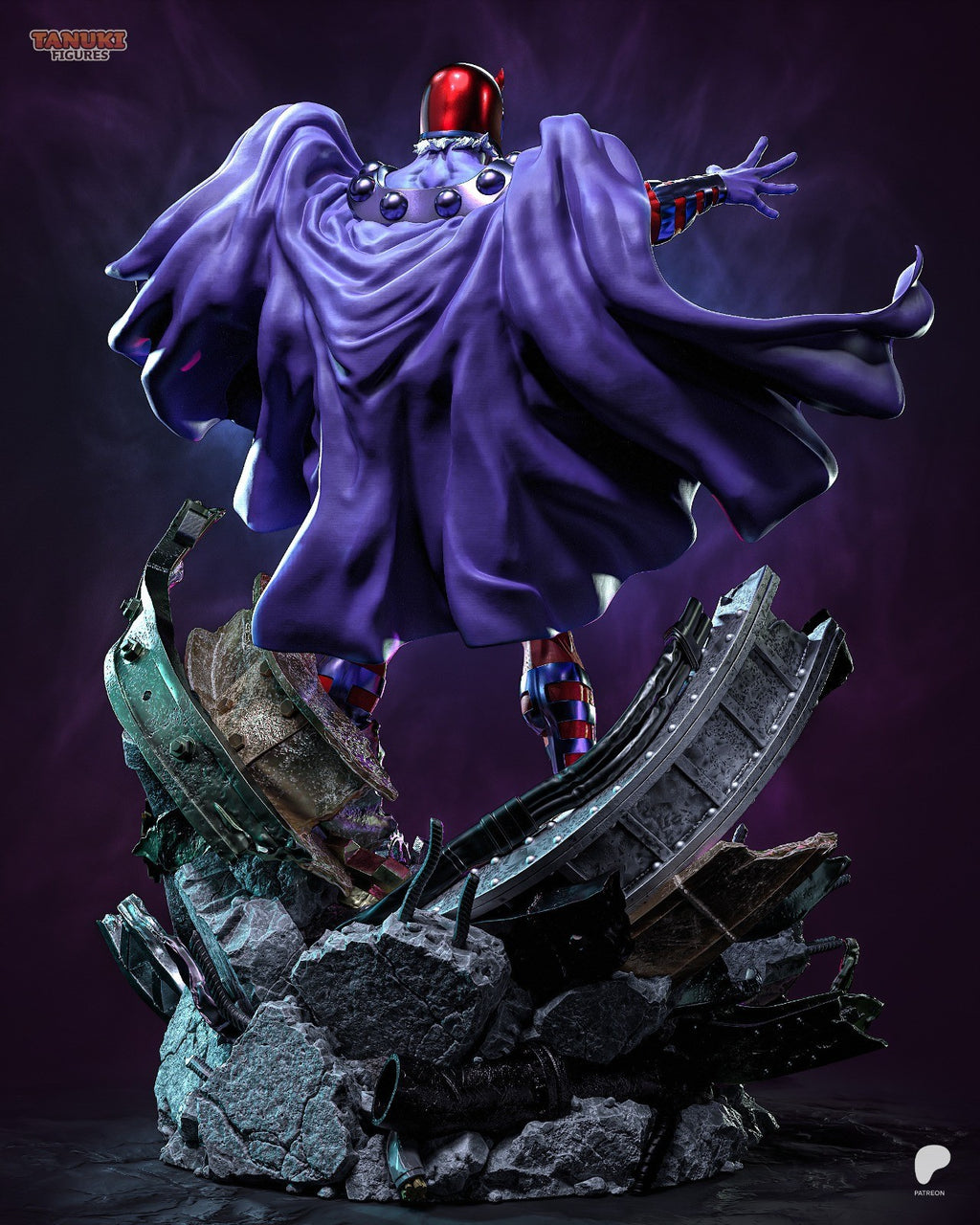 Magneto (X-Men) 3D Printed Garage Kit Figure