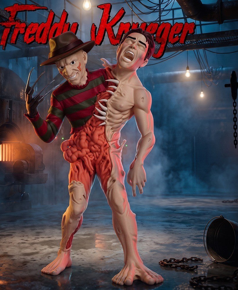 Freddy Krueger Full Colour 3D Printed Figure