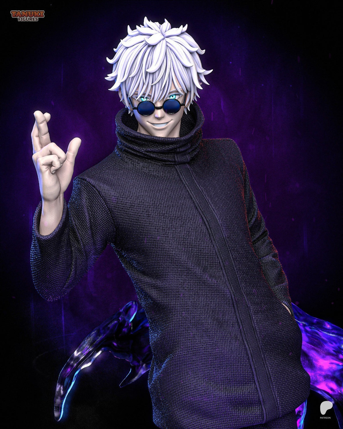 Satoru Gojo (Jujutsu Kaisen) 3D Printed Garage Kit Figure