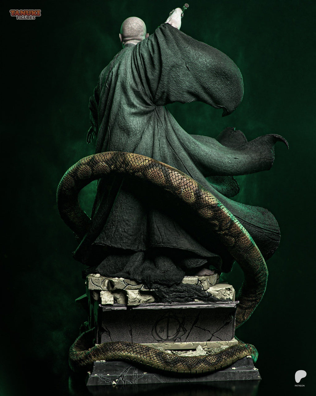 Voldemort (Harry Potter) 3D Printed Garage Kit Figure