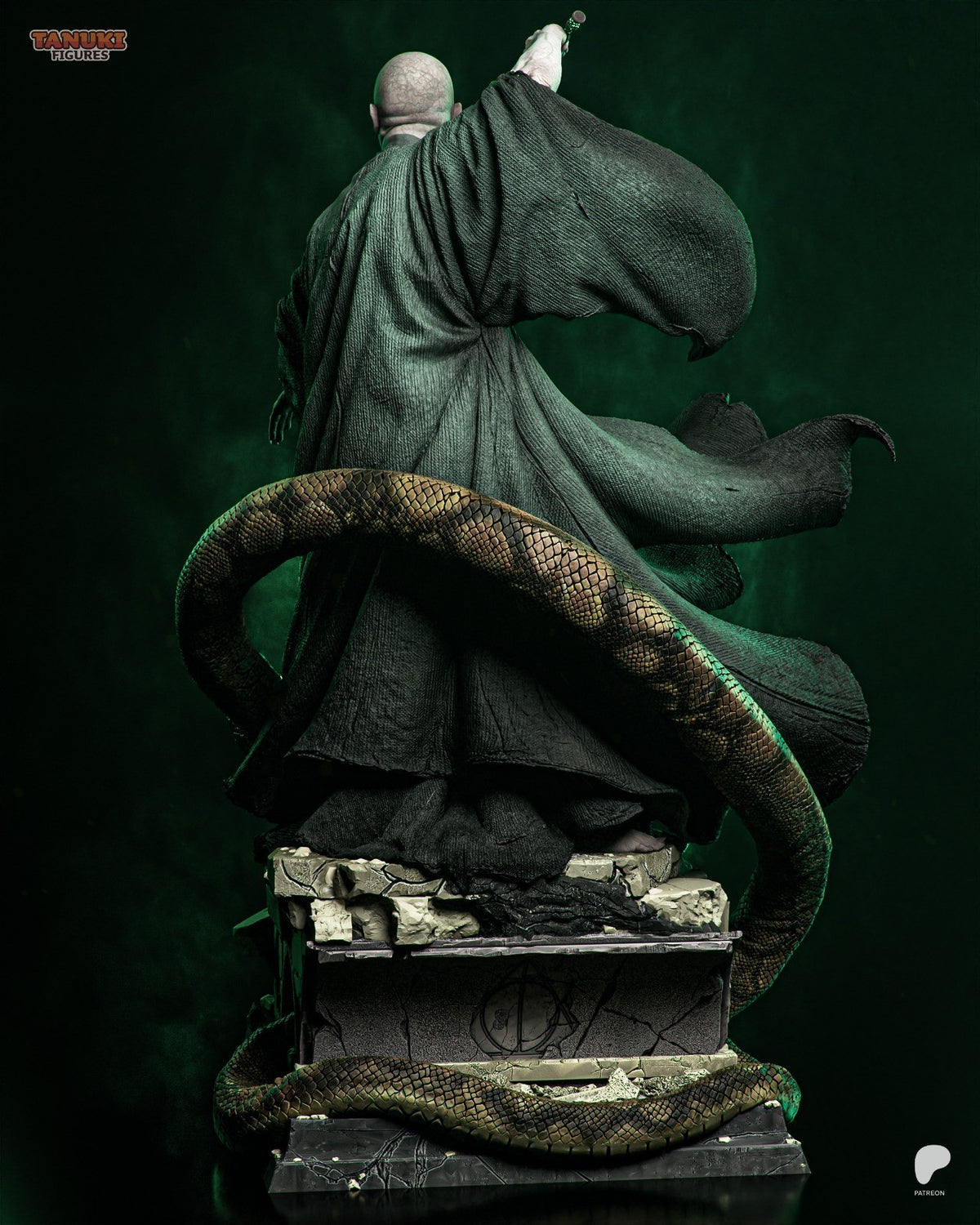 Voldemort (Harry Potter) 3D Printed Garage Kit Figure
