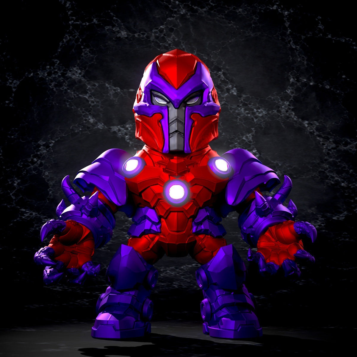 Onslaught Marvel Fan Art Figure Full Colour 3D Printed Statue