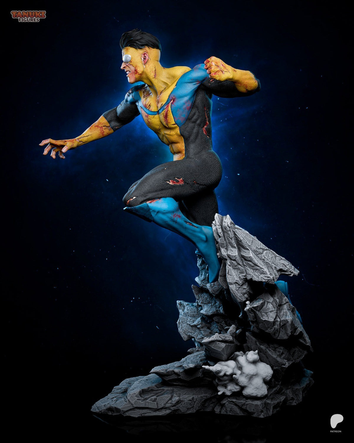 Mark (Invincible) 3D Printed Garage Kit Figure