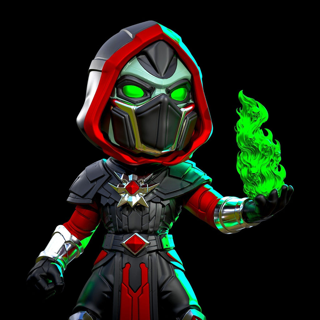 Ermac Mortal Kombat Fan Art Figure Full Colour 3D Printed Statue