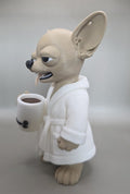 Tired Chihuahua Dog Figure