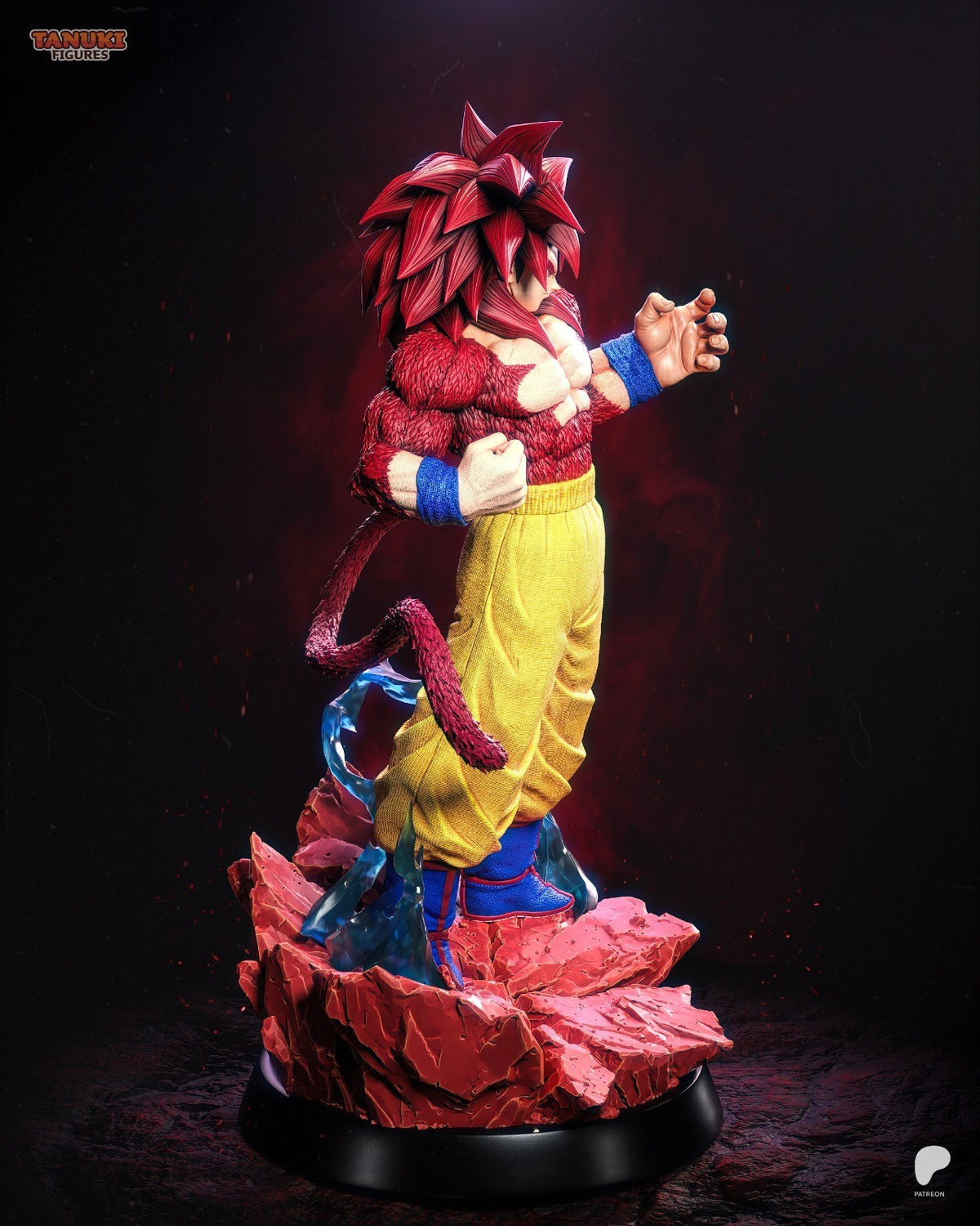 Goku SSJ4 (Dragon Ball) 3D Printed Garage Kit Figure