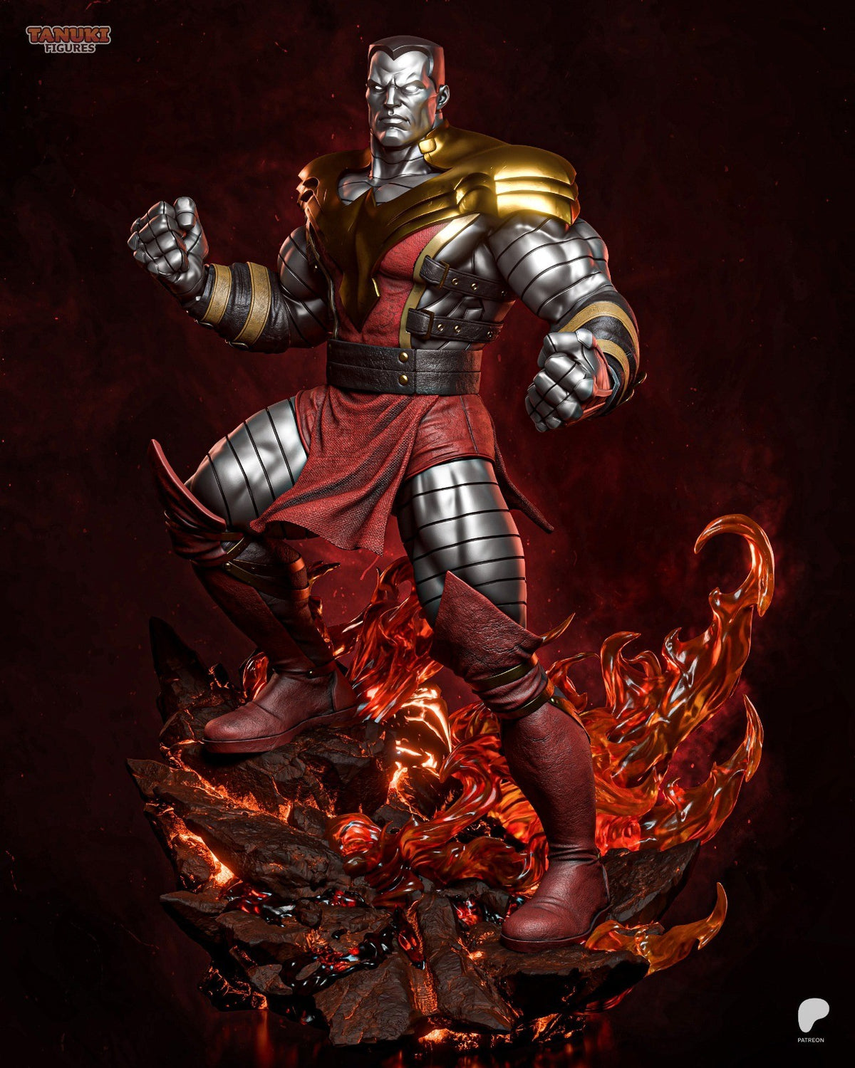 Colossus (X-Men) 3D Printed Garage Kit Figure