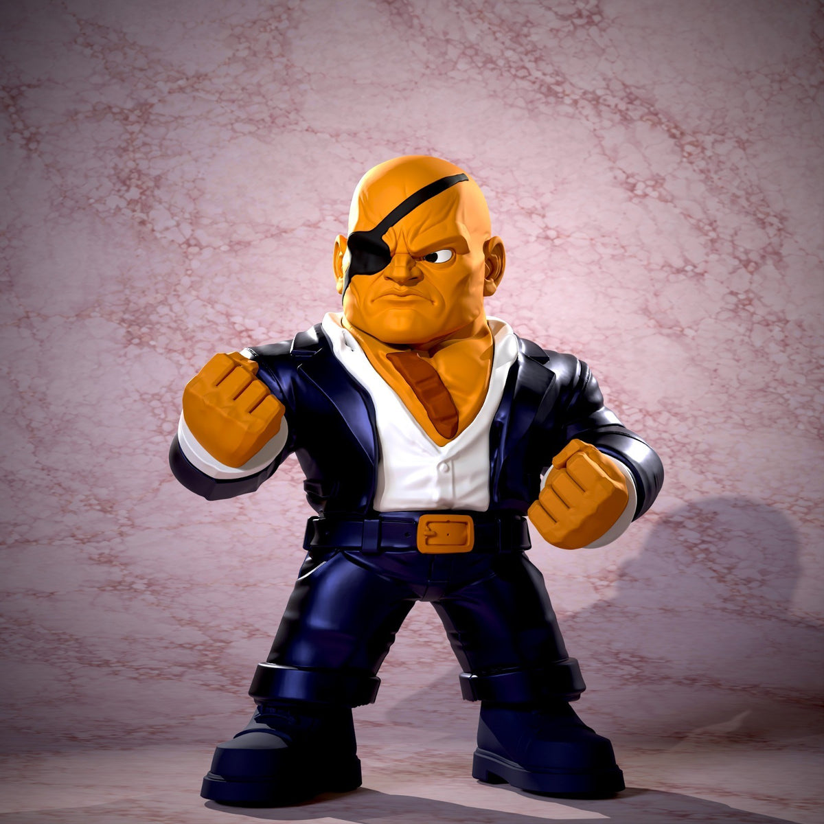 Corporate Sagat Street Fighter Fan Art Figure Full Colour 3D Printed Statue