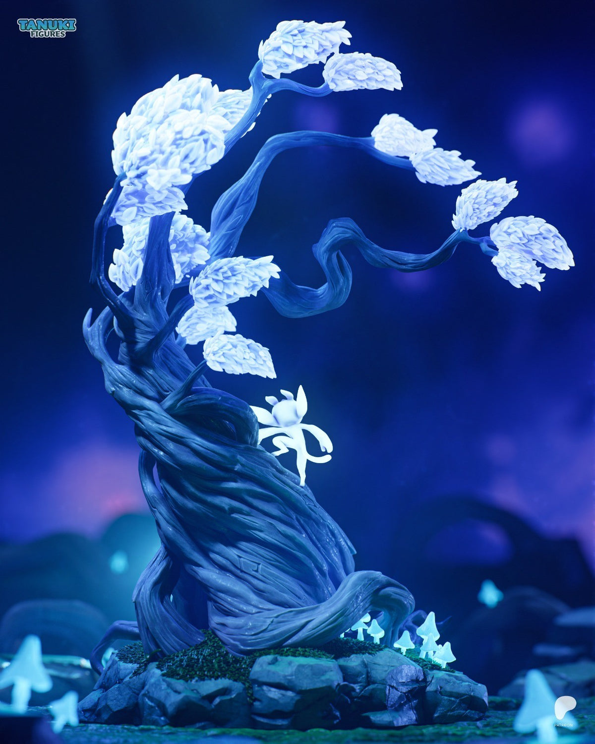 Ori Toon (Ori and the Blind Forest) 3D Printed Garage Kit Figure