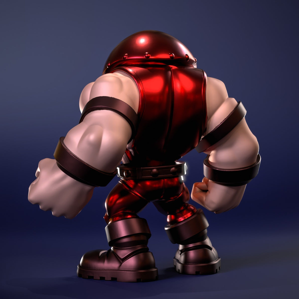 Juggernaut Marvel Fan Art Figure Full Colour 3D Printed Statue