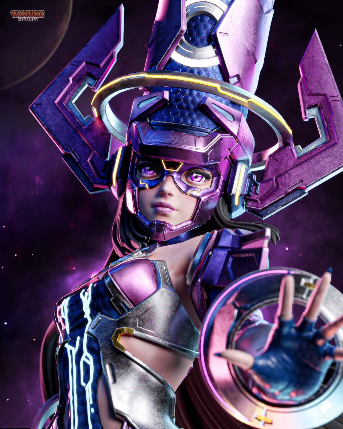 Galacta (Marvel Rivals) 3D Printed Garage Kit Figure