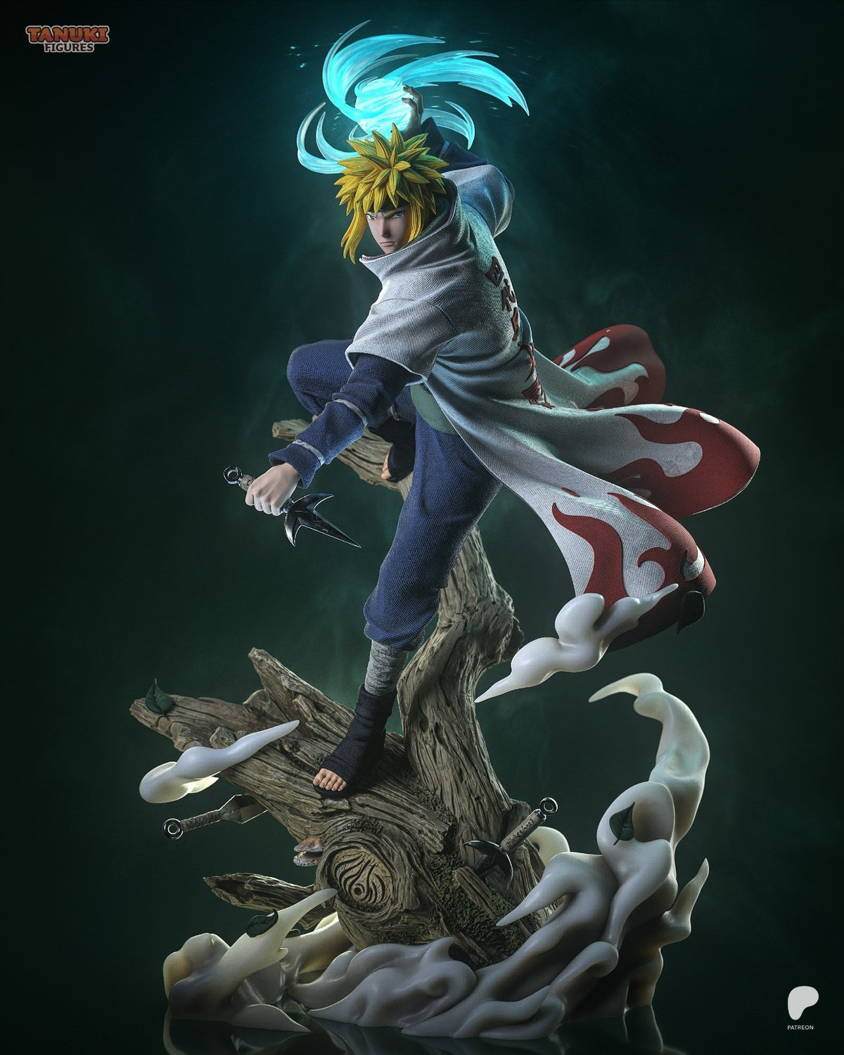 Minato (Naruto) 3D Printed Garage Kit Figure