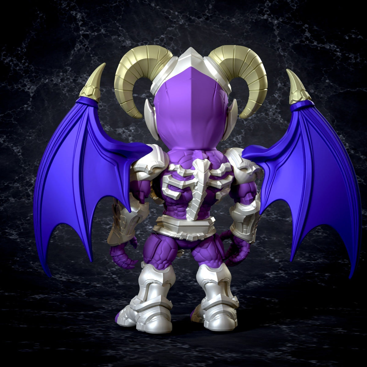 Summoned Skull Yu-Gi-Oh Fan Art Figure Full Colour 3D Printed Statue